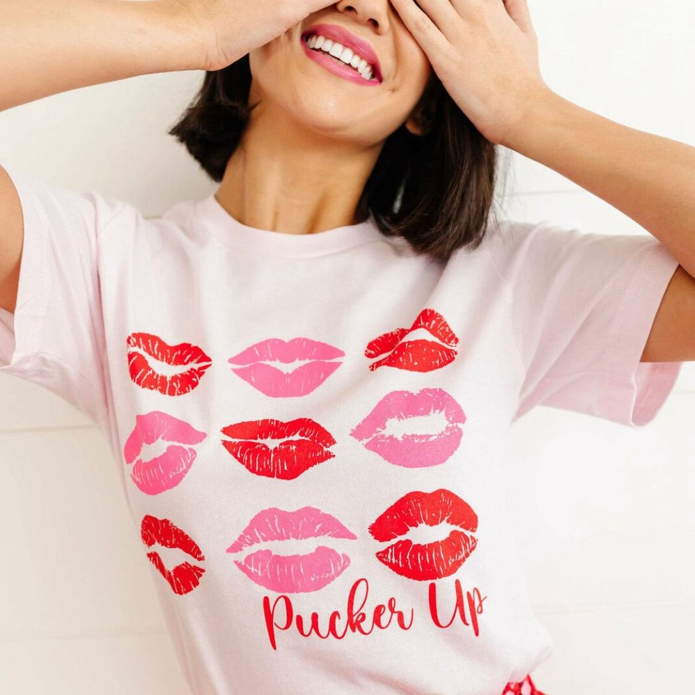 Pucker Up Graphic Tee